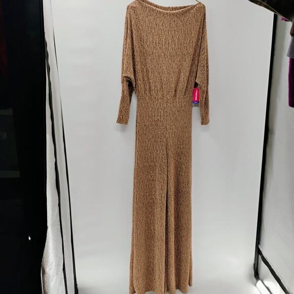 CAMEO USA Vintage Metallic Gold Size L Women's Jumpsuit Size Large - Picture 5 of 14